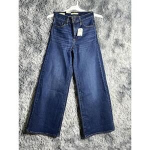 Levi's 728 High Rise Wide Leg Jeans Size 26